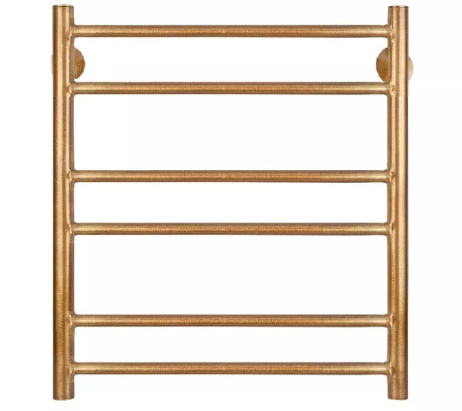 Полотенцесушитель латунный Secado Триада 2 водяной, бронза, Выбрать размер: 40х60