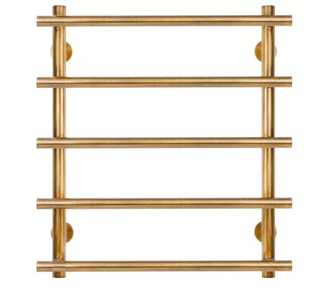 Полотенцесушитель латунный Secado Турин 1  водяной, бронза, Выбрать размер: 40х60