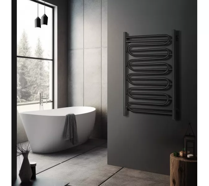 Полотенцесушитель Secado Валенсия 3 электрический L/R  хром, Выбрать размер: 40х60, Ориентация: левая, изображение 2