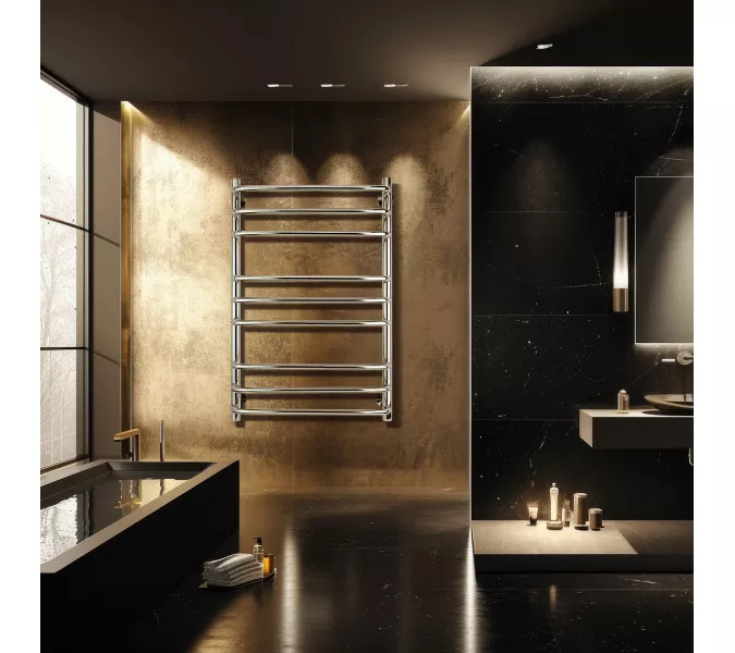 Полотенцесушитель Secado Мерида 3  электрический L/R  хром, Выбрать размер: 40х60, Ориентация: левая, изображение 2