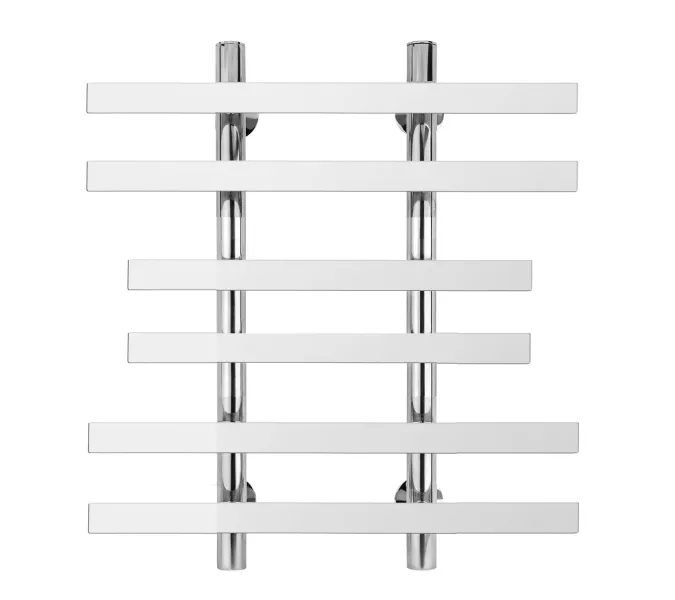 Полотенцесушитель Secado Понтида 2  электрический L/R  хром, Выбрать размер: 60х60, Ориентация: левая