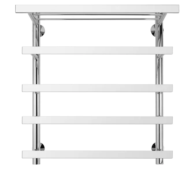 Полотенцесушитель Secado Понтида 7 СП , с полочкой, электрический L/R  хром, Выбрать размер: 50х60, Ориентация: левая