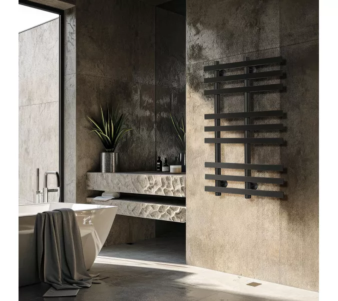 Полотенцесушитель Secado Понтида 3 электрический L/R хром, Выбрать размер: 50х60, Ориентация: левая, изображение 3