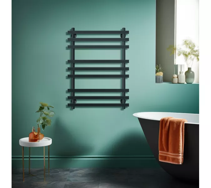 Полотенцесушитель Secado Понтида + , электрический L/R  хром, Выбрать размер: 50х60, Ориентация: левая, изображение 3