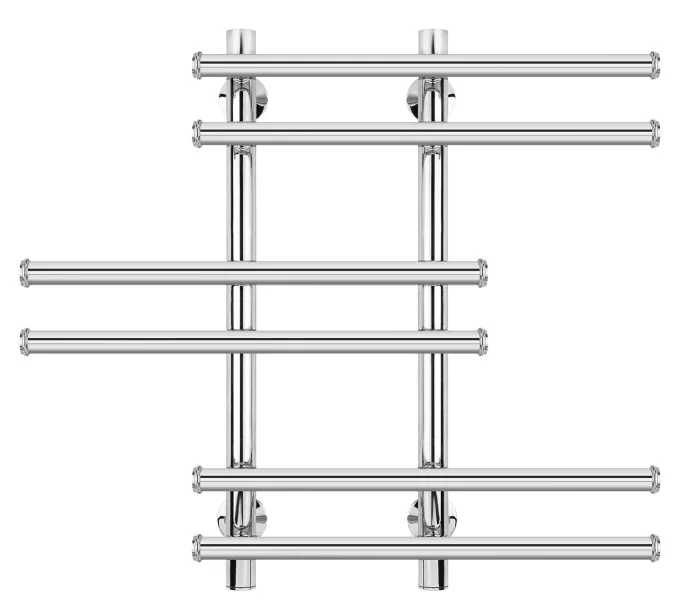 Полотенцесушитель Secado Турин 5  электрический L/R хром, Выбрать размер: 50х60, Ориентация: левая, изображение 4