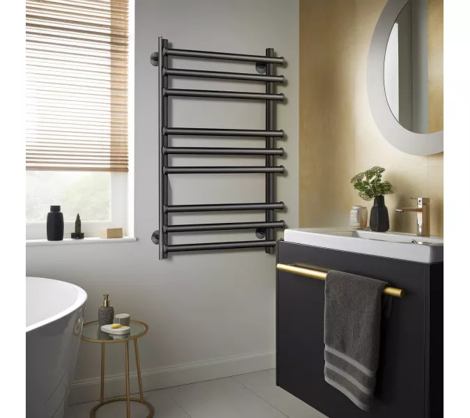 Полотенцесушитель Secado Турин +, электрический L/R  хром, Выбрать размер: 50х60, Ориентация: левая, изображение 3