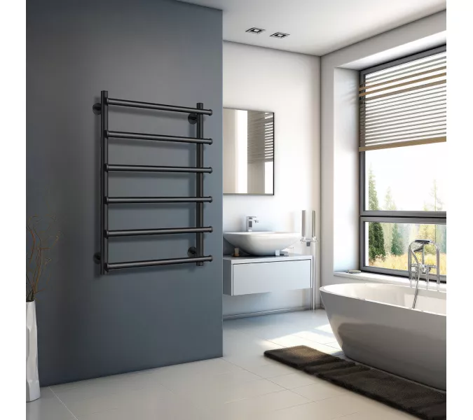 Полотенцесушитель Secado Турин 1 электрический L/R  хром, Выбрать размер: 50х60, Ориентация: левая, изображение 3