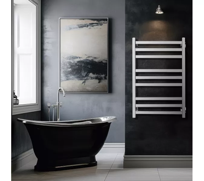 Полотенцесушитель Secado Корато 3  электрический L/R хром, Выбрать размер: 40х60, Ориентация: левая, изображение 2