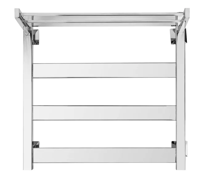 Полотенцесушитель Secado Комано 1 СП , с полочкой, электрический L/R хром, Выбрать размер: 40х60, Ориентация: левая
