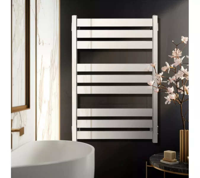 Полотенцесушитель Secado Комано 3  электрический L/R  хром, Выбрать размер: 40х60, Ориентация: левая, изображение 2