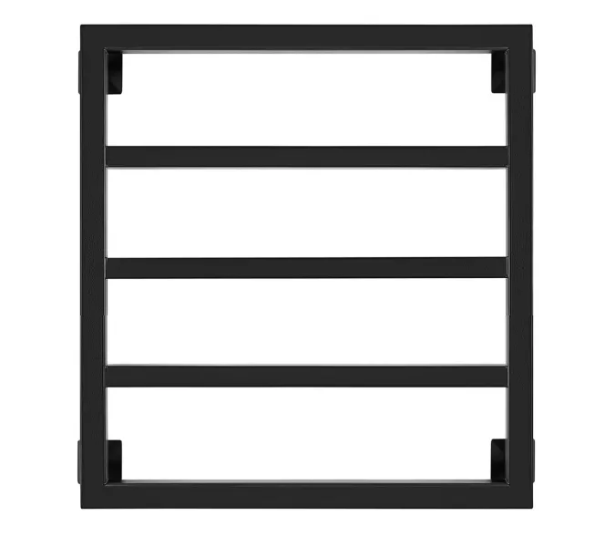 Полотенцесушитель Secado Парма  электрический L/R черный матовый, Выбрать размер: 40х60, Ориентация: левая