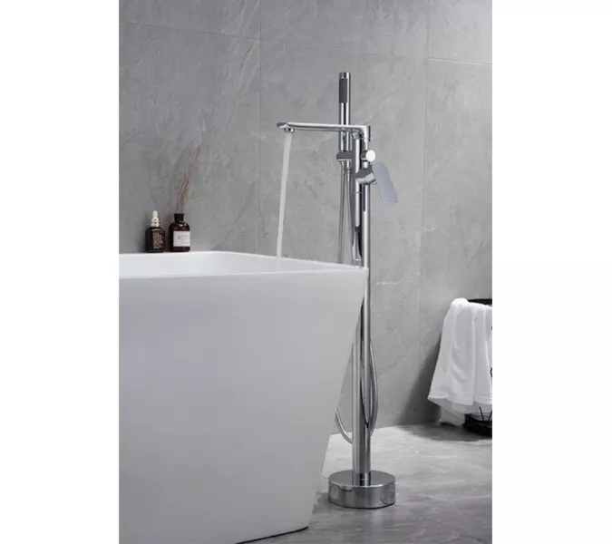 Напольный смеситель Frank F2066Chrom, Выбрать цвет: Хром