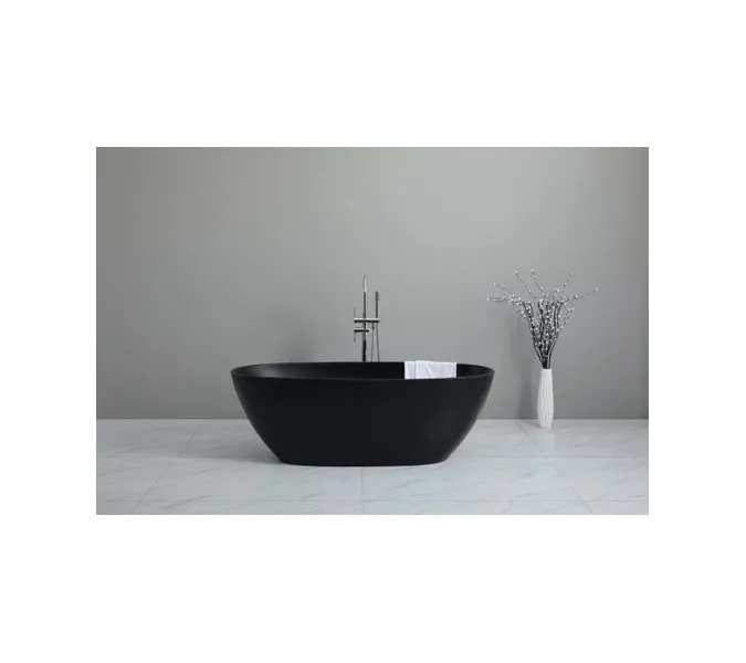 Ванна акриловая Frank F6123 Black/Black  170х81, Выбрать цвет: Чёрный, изображение 5