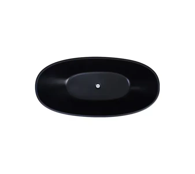 Ванна акриловая Frank F6123 Black/Black  170х81, Выбрать цвет: Чёрный, изображение 7