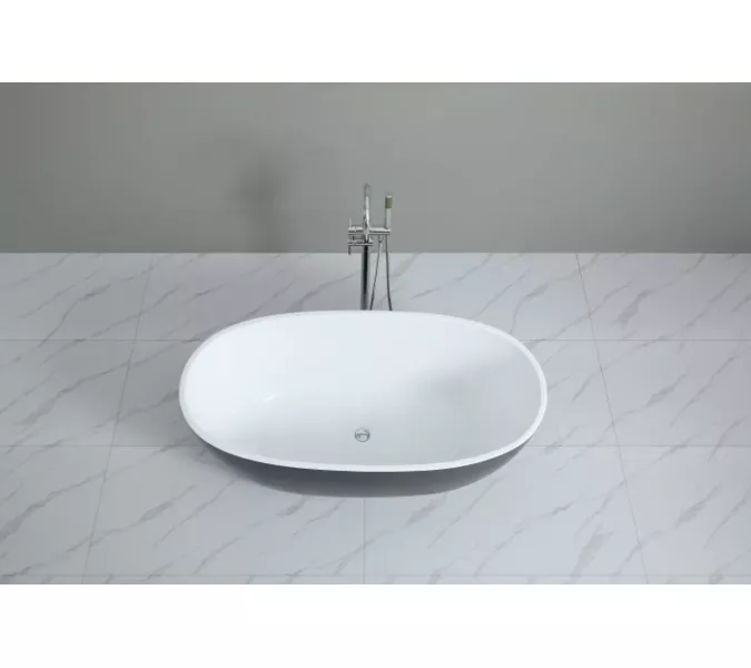 Ванна акриловая Frank F6123 White/Black  170х81, Выбрать цвет: Белый / Черный, изображение 7