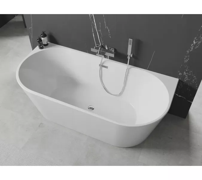 Ванна акриловая Frank F6163 White 170х80, Выбрать цвет: Белый, изображение 5