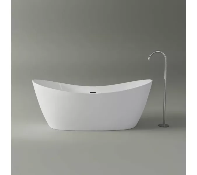 Ванна акриловая Frank F6107 White 170х75, Выбрать цвет: Белый, изображение 6