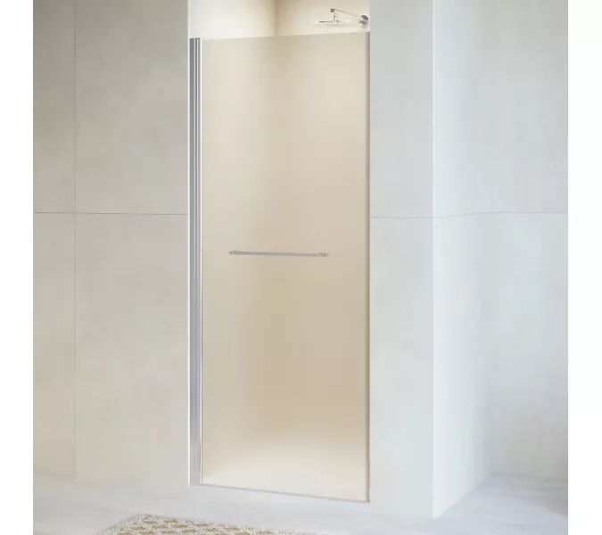 Душевая дверь RGW PA-103 матовое стекло, Цвет стекла: матовое, Цвет профиля (вариация): Хром, Выбрать размер: 80