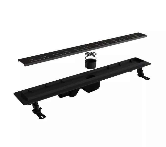 Душевой лоток RGW Drain Leo-30, Выбрать цвет: Черный, Выбрать размер: 60, изображение 4