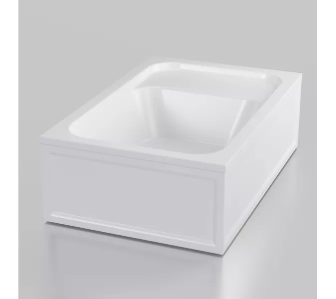 Душевой поддон прямоугольный RGW BC/L (с сиденьем), Выбрать размер: 90х120