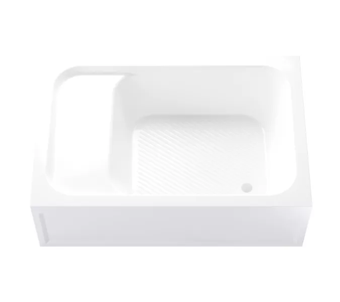 Душевой поддон прямоугольный RGW BC/L (с сиденьем), Выбрать размер: 90х120, изображение 5