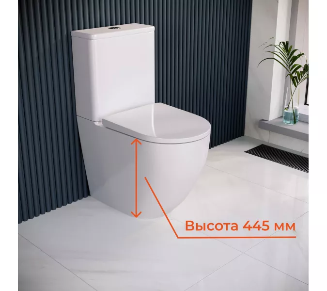 Унитаз с бачком напольный RGW SW-03, изображение 2