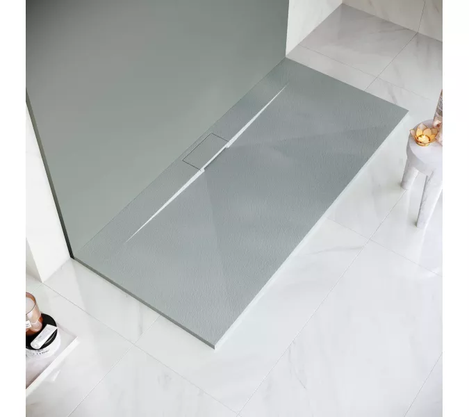 Душевой поддон прямоугольный RGW TKS-Gr Серый, Выбрать цвет: Серый, Тип поддона: Низкий, Выбрать размер: 80х200