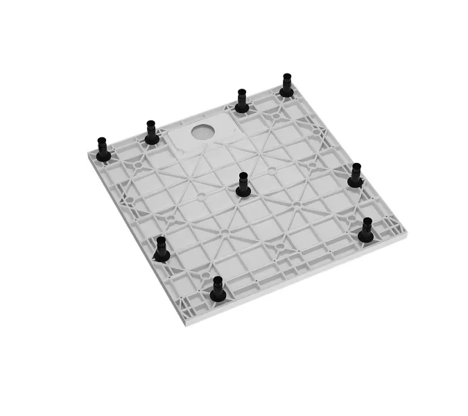 Душевой поддон квадратный RGW TUS-W Белый 90х90, изображение 2