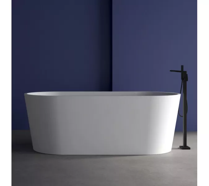 Акриловая ванна ABBER AB9209MW   170х80 белая матовая, Выбрать цвет: Белый матовый, изображение 7