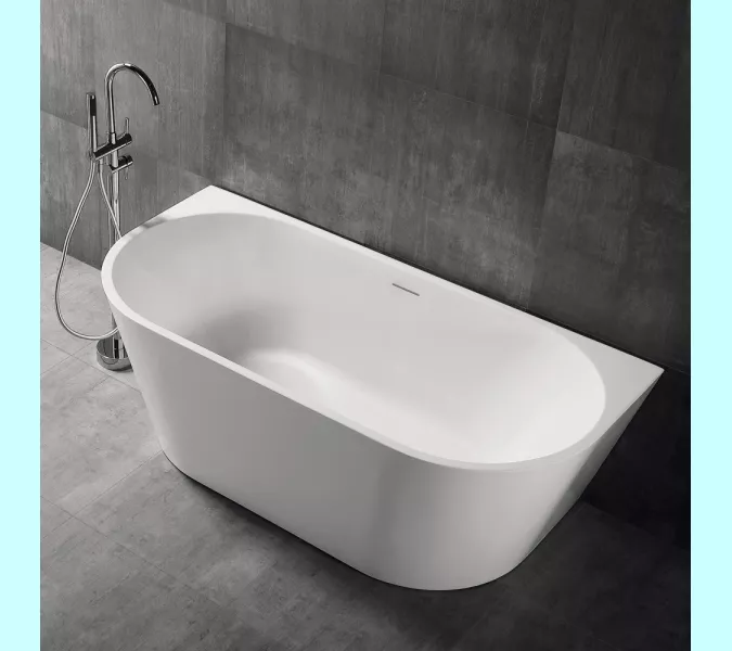 Акриловая ванна ABBER AB9216-1.7MW белая матовая  170х80, Выбрать цвет: Белый матовый, Выбрать размер: 170х80, изображение 7