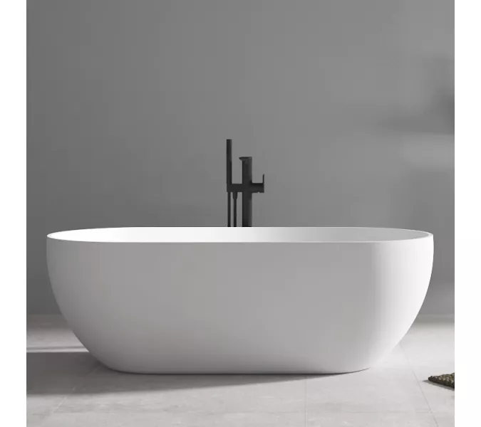 Акриловая ванна ABBER AB9241MW белая матовая 170*80, Выбрать цвет: Белый матовый, изображение 7