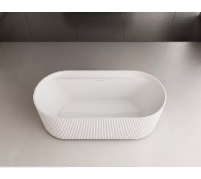 Акриловая ванна ABBER AB9444MW белая матовая, изображение 9