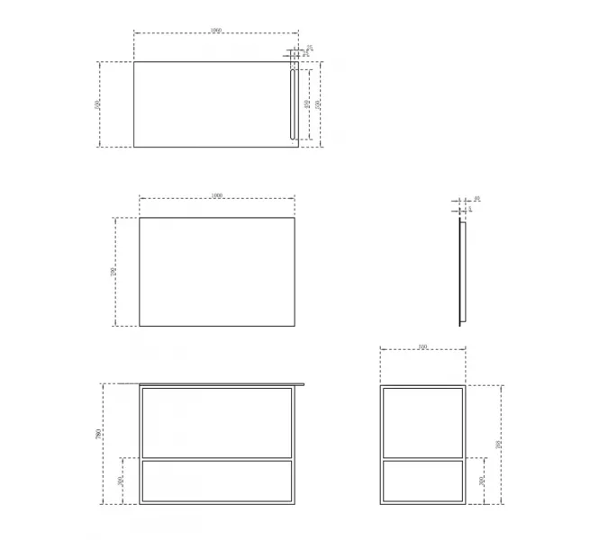 Консоль под раковину ABBER Stein AS2631 напольная, белая матовая, изображение 4