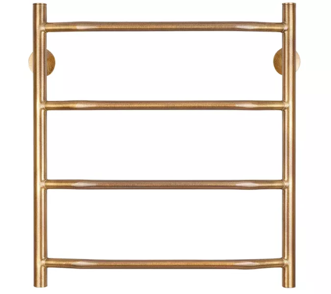 Полотенцесушитель латунный Secado Агата 1 , электрический L/R  бронза, Выбрать размер: 40х50, Ориентация: левая