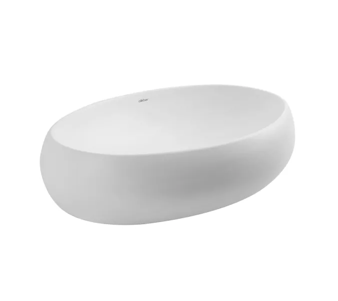 Раковина накладная ABBER Bequem AC2102MW белая матовая, Выбрать цвет: Белый матовый, изображение 2