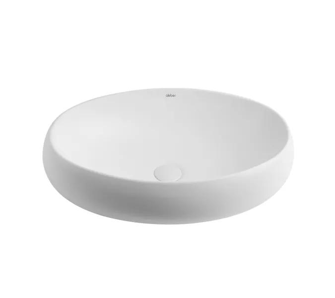 Раковина накладная ABBER Bequem AC2102MW белая матовая, Выбрать цвет: Белый матовый, изображение 3