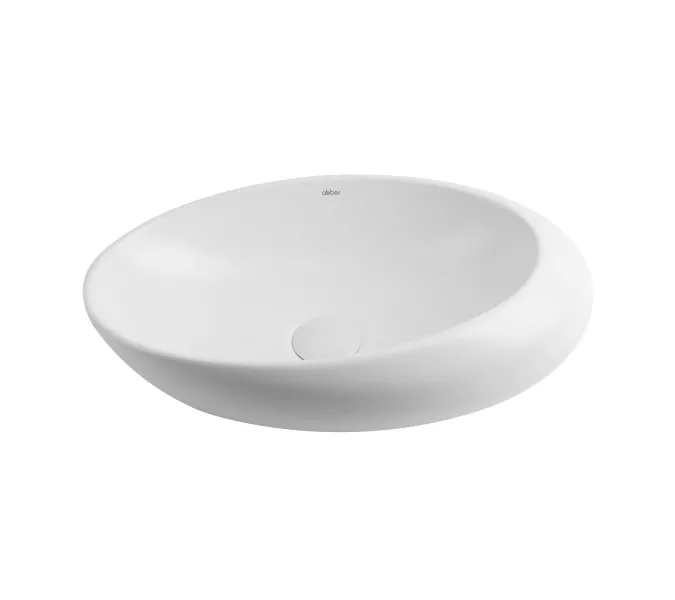 Раковина накладная ABBER Bequem AC2107MW белая матовая, Выбрать цвет: Белый матовый, изображение 3