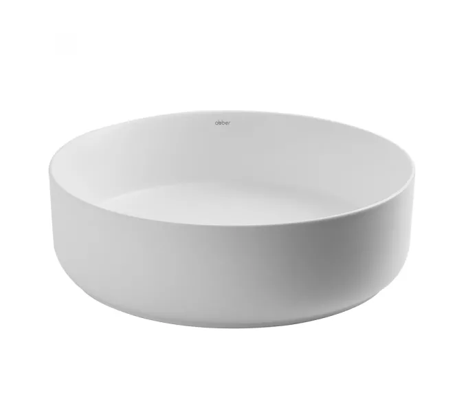 Раковина накладная ABBER Bequem AC2109MW белая матовая, Выбрать цвет: Белый матовый, изображение 2