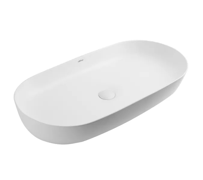 Раковина накладная ABBER Bequem AC2110MW белая матовая, Выбрать цвет: Белый матовый