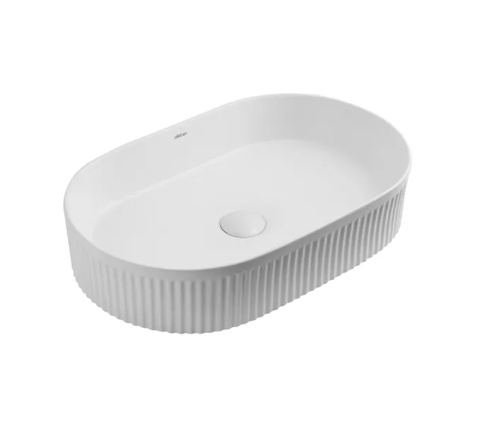 Раковина накладная ABBER Bequem AC2116MW белая матовая, Выбрать цвет: Белый матовый