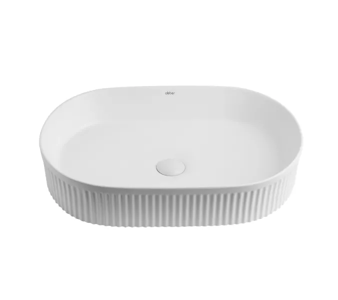 Раковина накладная ABBER Bequem AC2116MW белая матовая, Выбрать цвет: Белый матовый, изображение 2