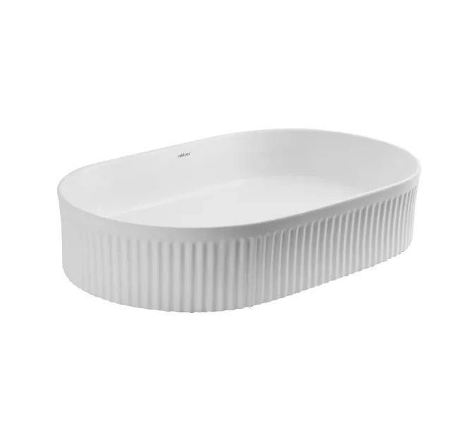Раковина накладная ABBER Bequem AC2116MW белая матовая, Выбрать цвет: Белый матовый, изображение 3