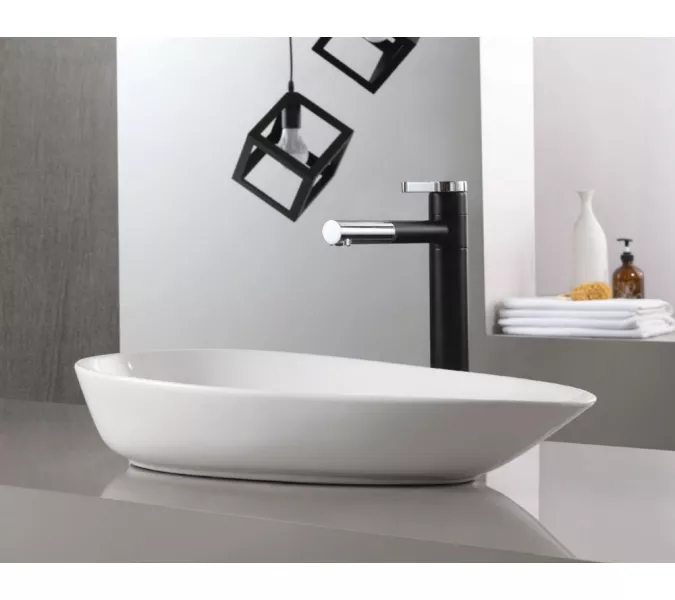 Раковина накладная ABBER Bequem AC2117 белая, Выбрать цвет: Белый, изображение 2