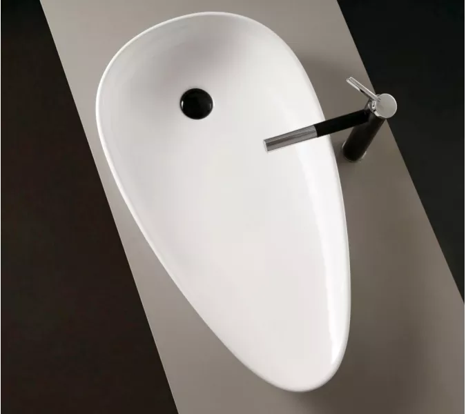 Раковина накладная ABBER Bequem AC2117 белая, Выбрать цвет: Белый, изображение 3