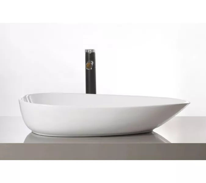 Раковина накладная ABBER Bequem AC2117 белая, Выбрать цвет: Белый, изображение 4