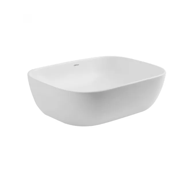 Раковина накладная ABBER Rechteck AC2200MW белая матовая, Выбрать цвет: Белый матовый, изображение 3