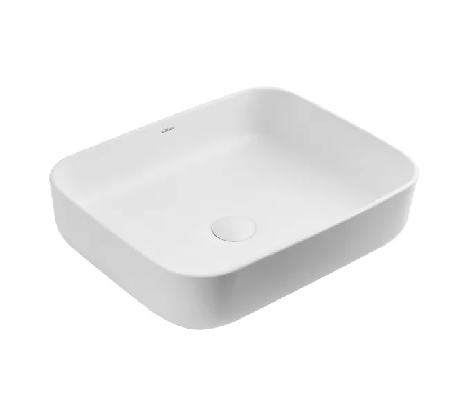 Раковина накладная ABBER Rechteck AC2202MW белая матовая, Выбрать цвет: Белый матовый