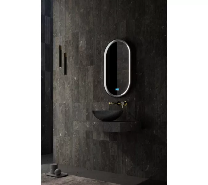 Раковина накладная карбоновая ABBER Karbon AK2042 черная, изображение 3