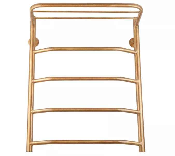 Полотенцесушитель латунный Secado Агата 3, с полочкой , электрический L/R бронза, Выбрать размер: 40х60, Ориентация: левая