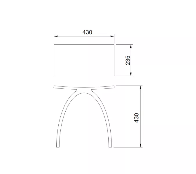 Стульчик для ванной прозрачный ABBER Kristall AT1739Onyx черный, Выбрать цвет: Чёрный, изображение 4